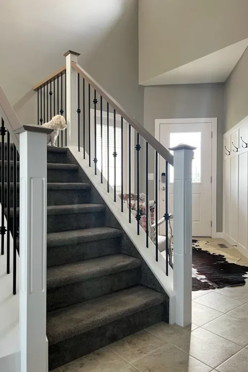 Chair rails and staircases